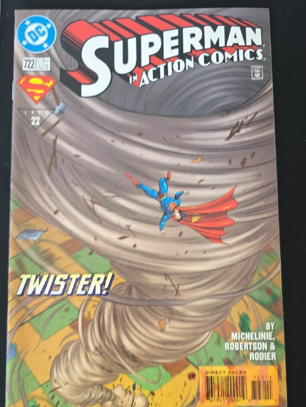 DC Superman In Action Comic Book Set Of 4
